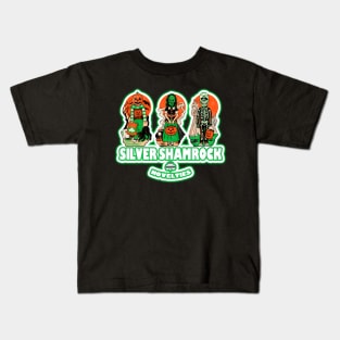 Silver Shamrock Kids T-Shirt